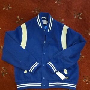 Hudson Jeans Blue Jacket with White Accents